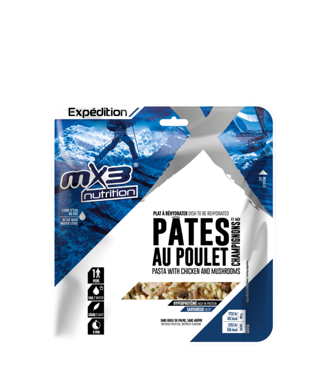 MX3 Forest-style pasta