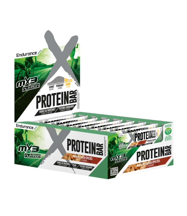 MX3 Protein bar Spiced cashew nuts