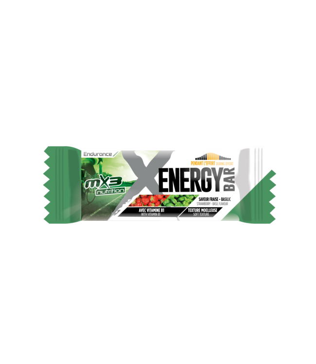 MX3 Energy bar Strawberry Basil