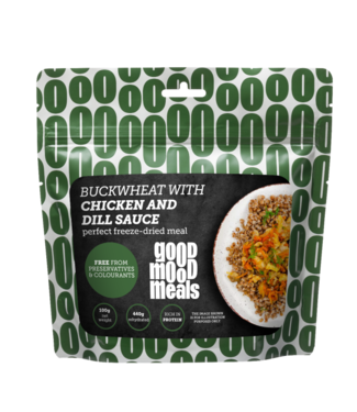 Good Mood Meals Buckwheat with Chicken and Dill Sauce