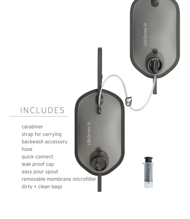 Lifestraw Gravity Water Filter System 8L + 8L