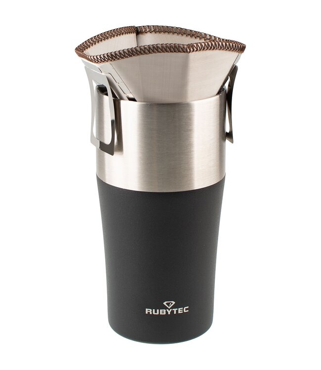 Rubytec Drip Stainless Steel Coffee Filter silver