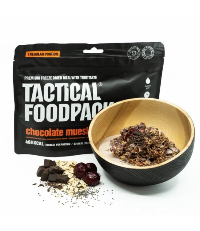 Tactical Foodpack Chocolate Muesli with Cherries