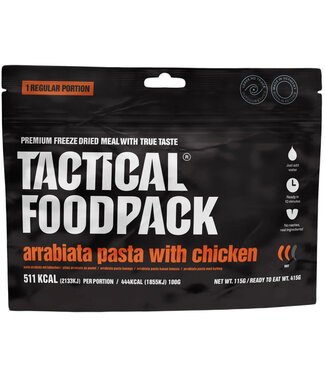 Tactical Foodpack Arrabiata Pasta with Chicken