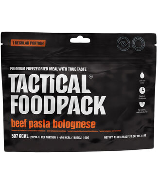 Tactical Foodpack Beef Pasta Bolognese