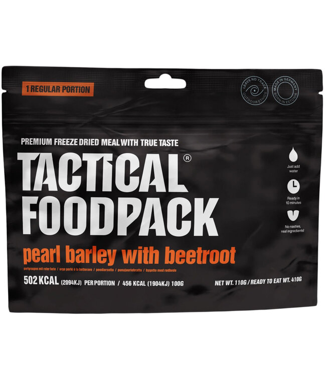 Tactical Foodpack Pearl Barley with Beetroot