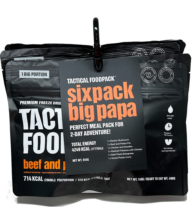 Tactical Foodpack Sixpack Big Papa