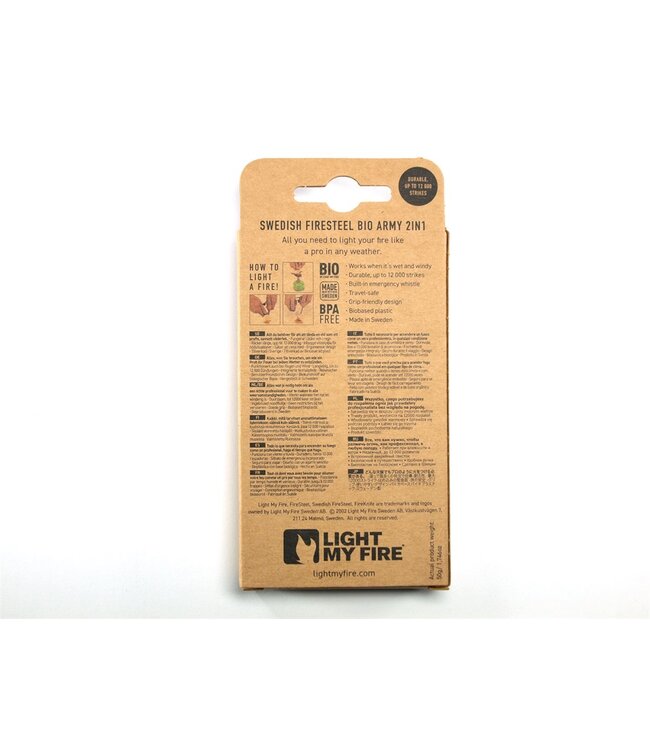 Light My Fire Firesteel Army Slaty Black