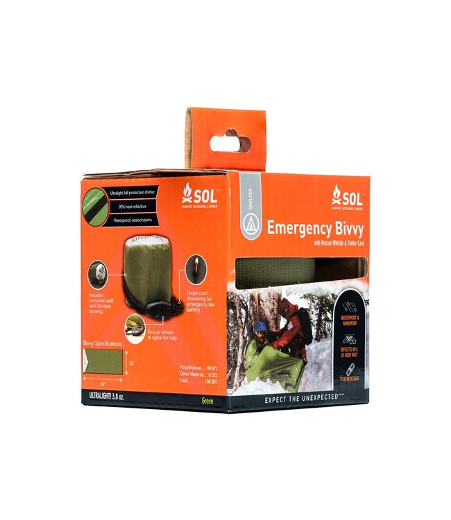 SOL Nood Bivakzak OD Groen