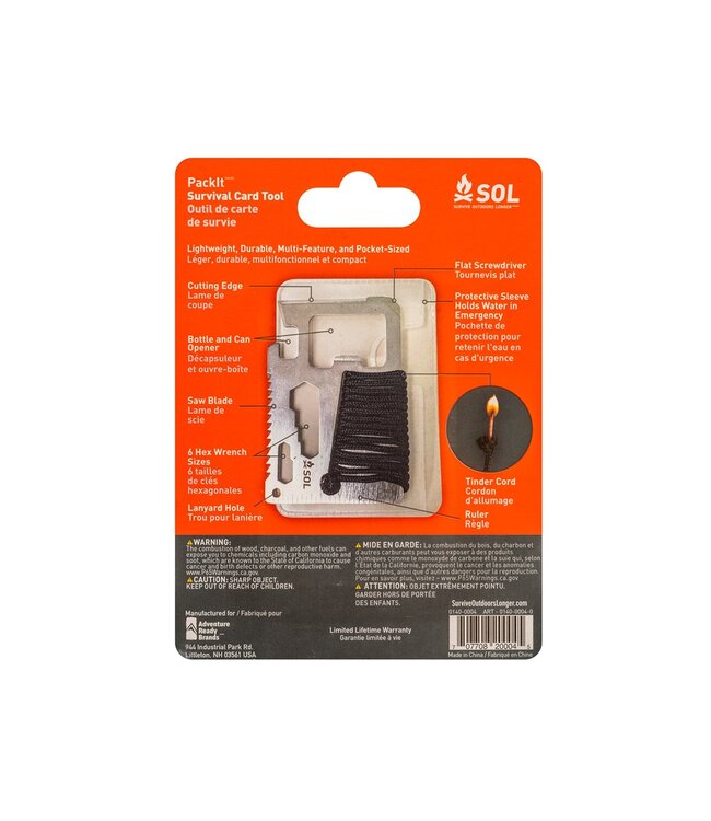 SOL PackIt Multitool
