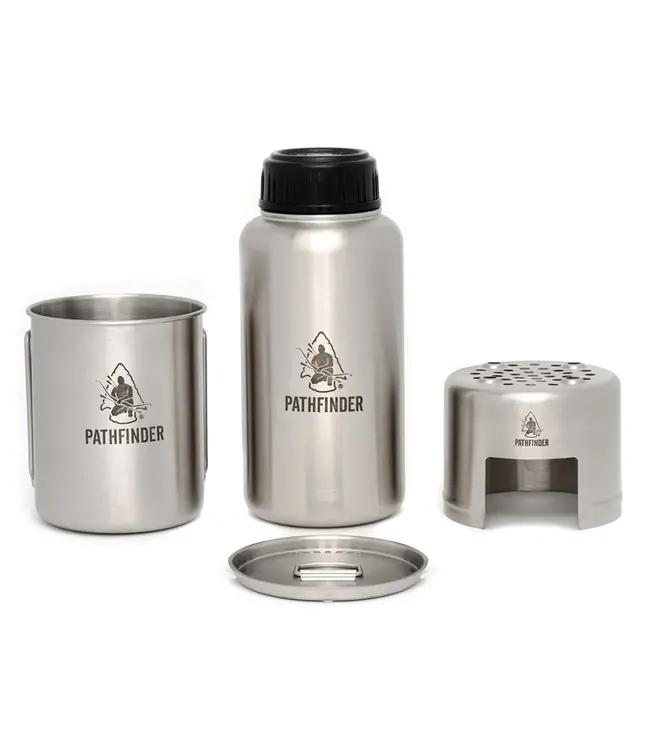 Pathfinder RVS Drinkfles Kookset
