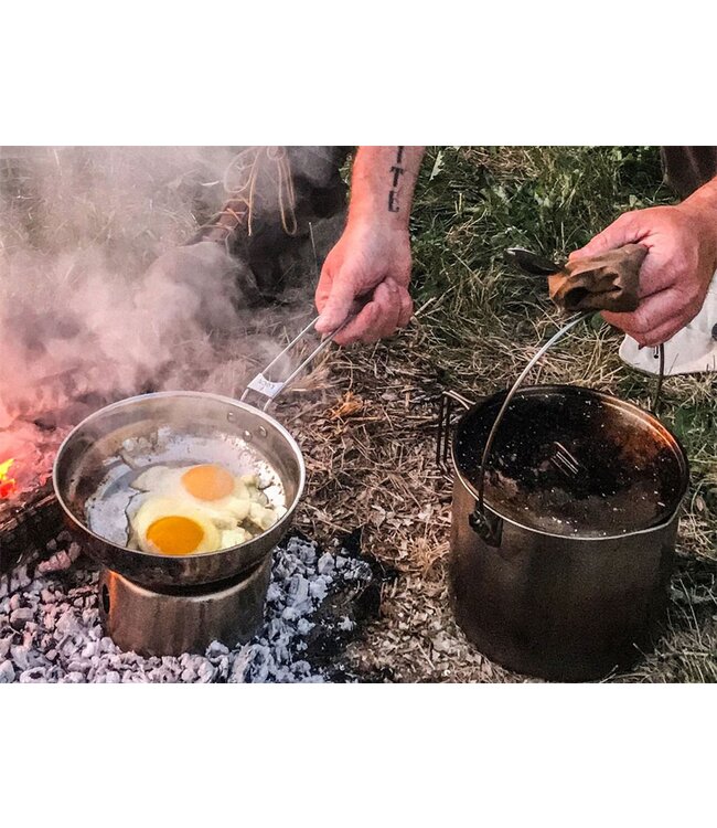 Pathfinder RVS Bush Pot Fornuis