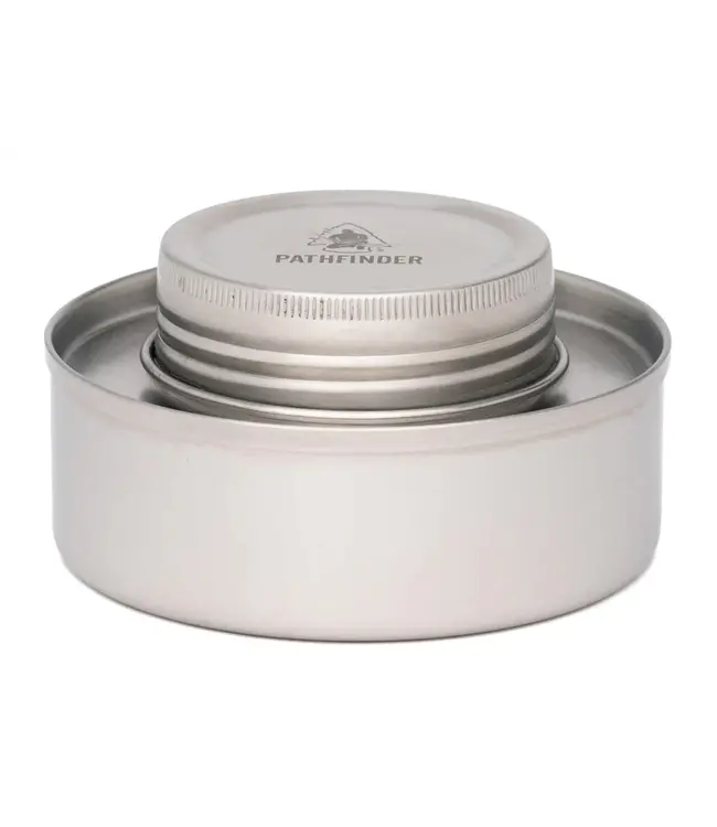 Pathfinder RVS Alcohol Brander (133ml) met Vlam Regelaar