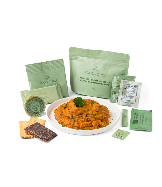 Food Force Beef goulash with potato main meal