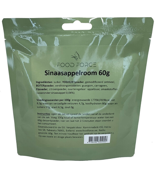 Food Force Cream orange