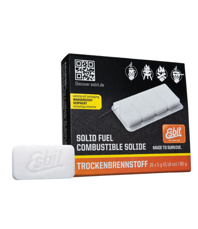 Esbit Solid fuel tabletten 16x5g