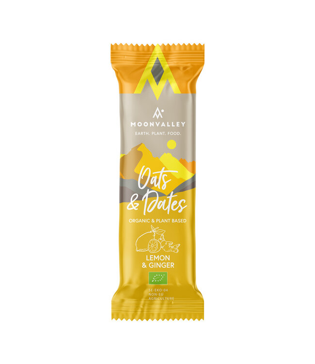 Moonvalley Oats & Dates Bar - Lemon & Ginger