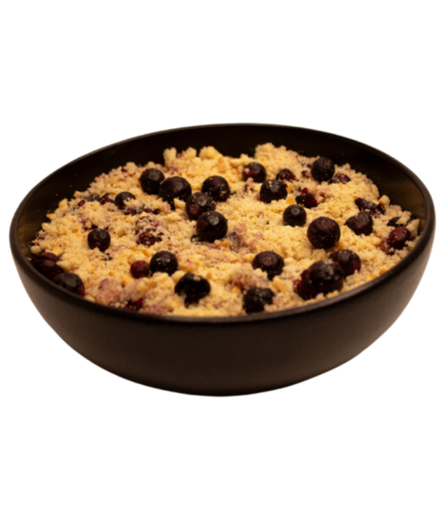 Good Mood Meals Blackcurrant Crumble