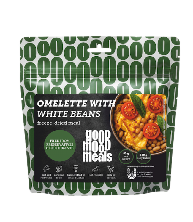 Good Mood Meals Omelette with white beans