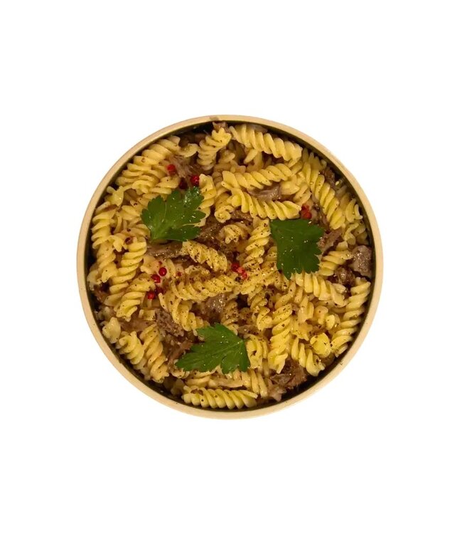 Good Mood Meals Beef Stroganoff with pasta