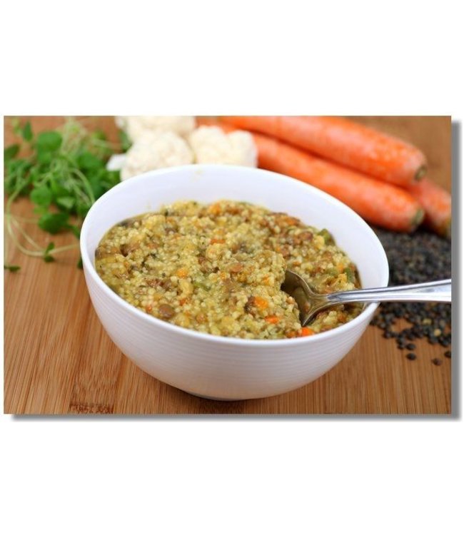 Real Turmat Couscous with Lentis and Spinach