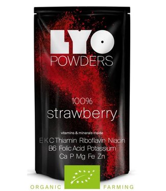 Lyo Food Pulver Erdbeere