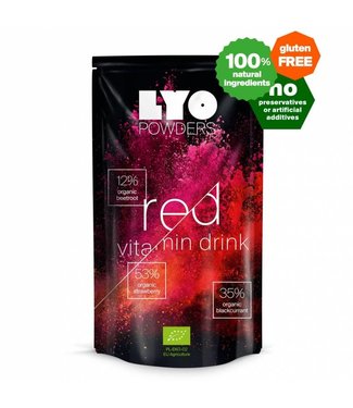 Lyo Food Poudres Boisson Vitaminée Rouge