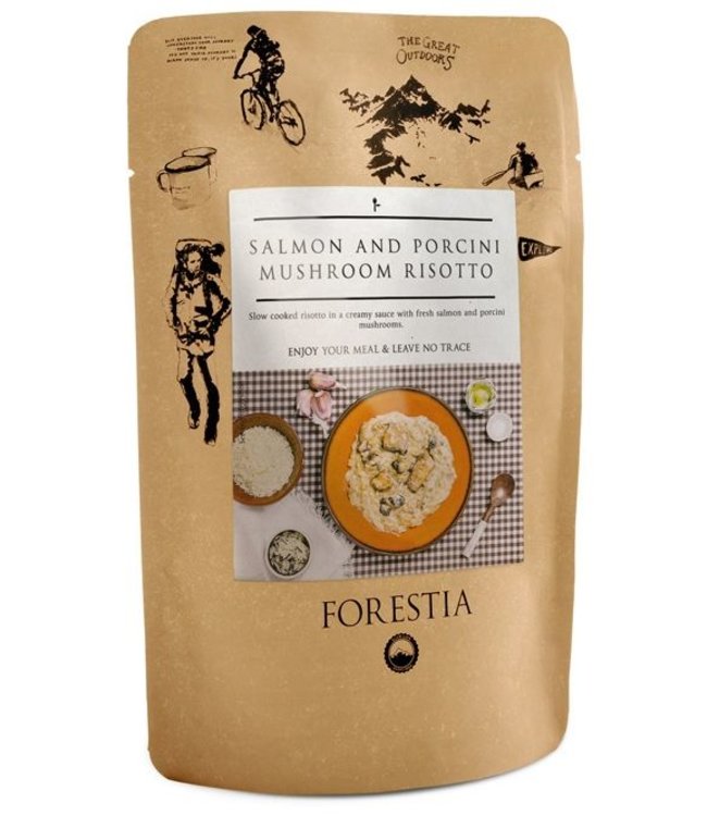 Forestia Salmon & Mushroom Risotta