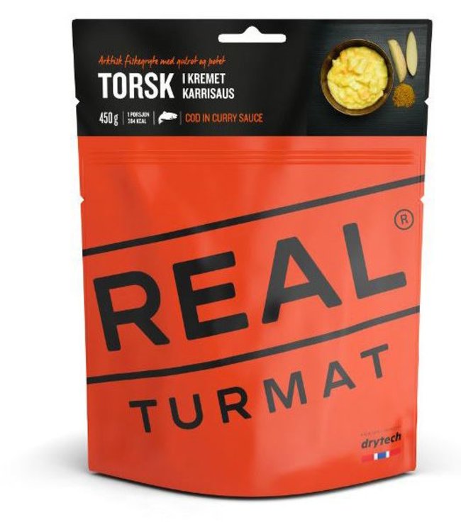 Real Turmat Cod in Creamy Curry Sauce