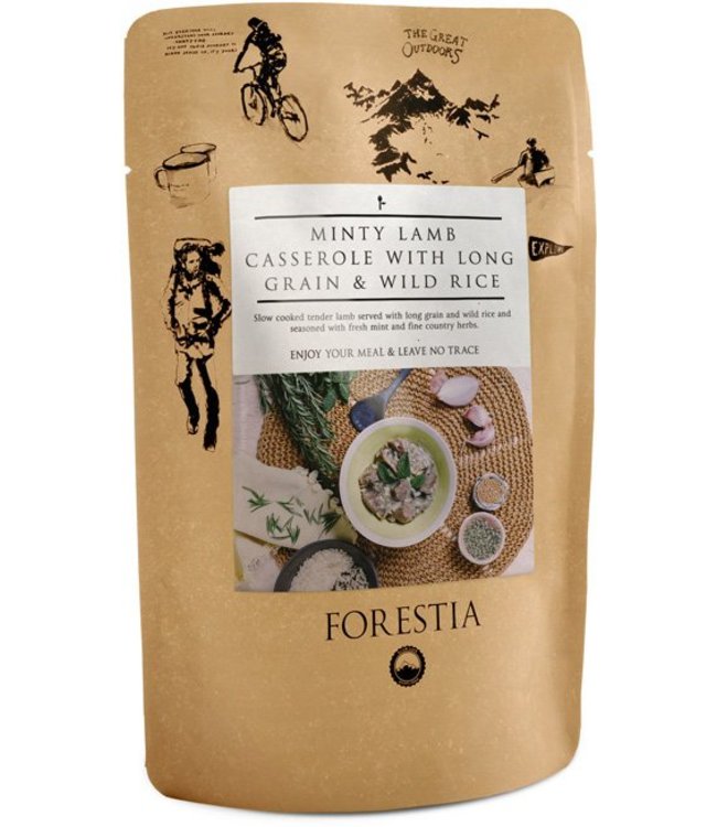 Forestia Minty Lamb Casserole With Long Grain and Wild Rice