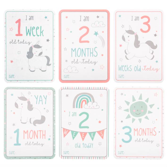 BABY MILESTONE CARDS