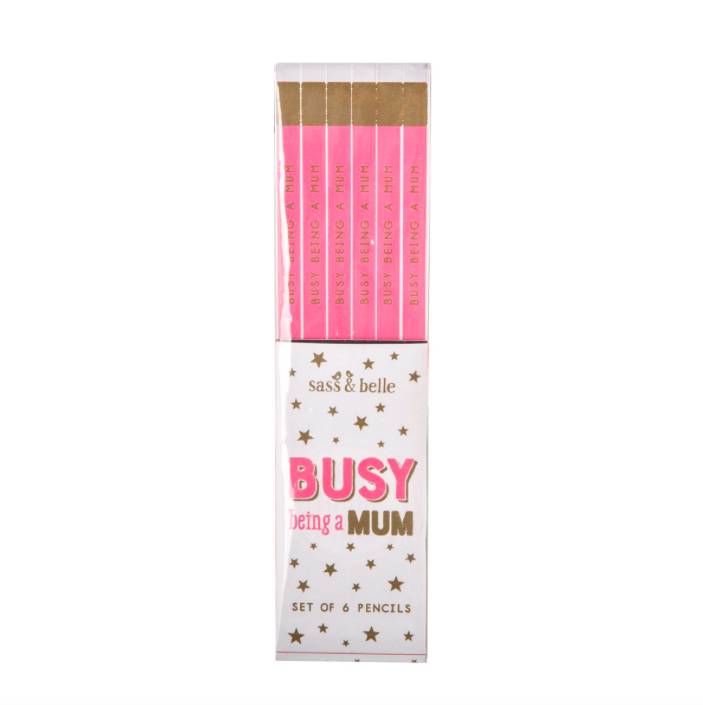 BUSY BEING A MOM PENCILS