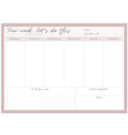 THE WEEKLY PLANNER  (A4)
