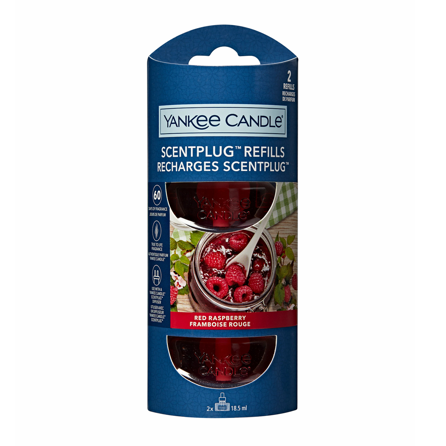 Yankee Candle - Red Raspberry 2-Pack Scentplug Refill