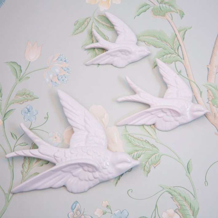 SWALLOW WALL DECO - SET VAN 3