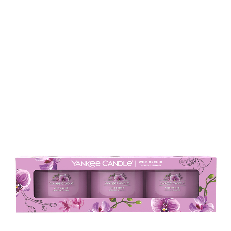 Yankee Candle - Wild Orchid Mini Jar 3-Pack