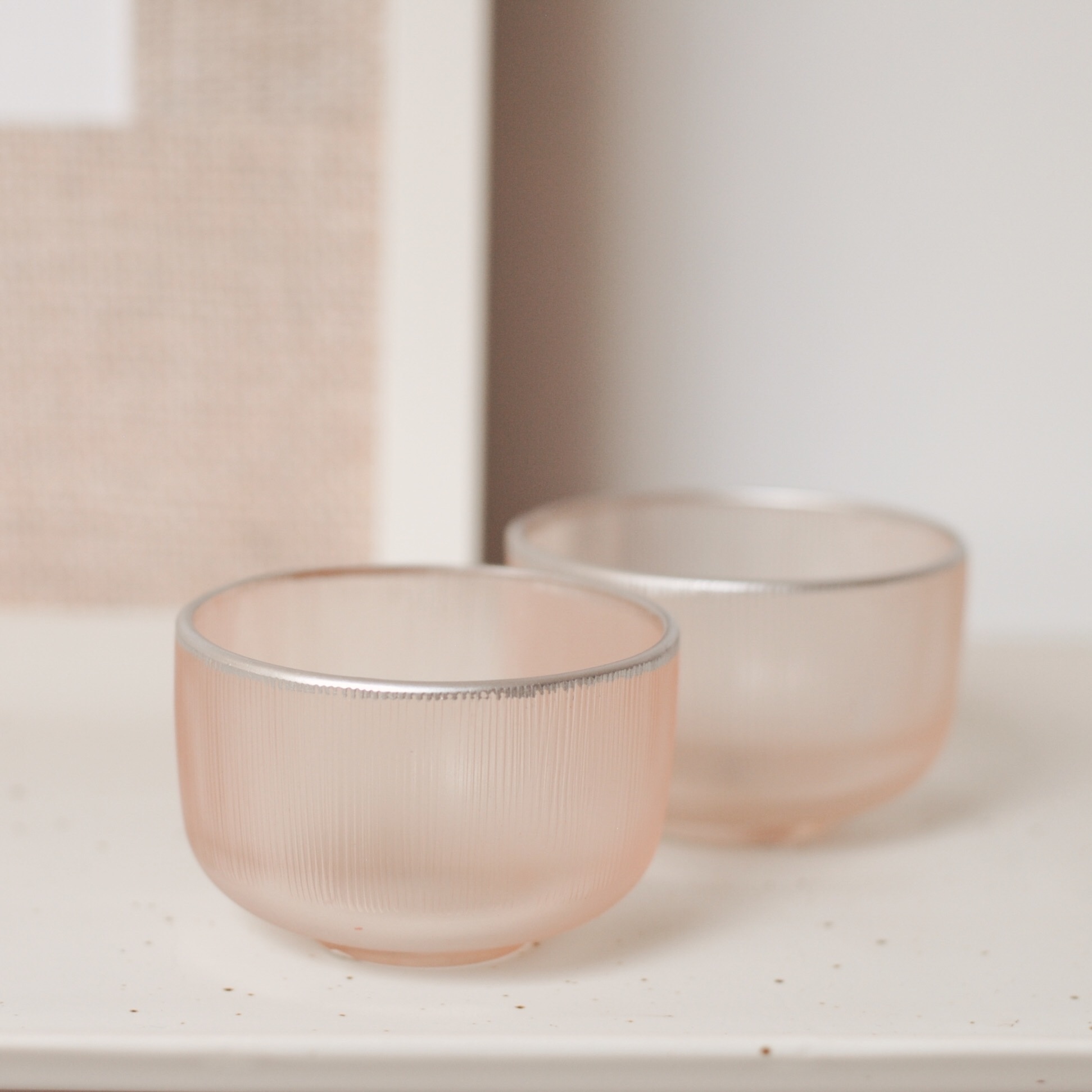 HAPPINESS - TEALIGHT HOLDER PINK