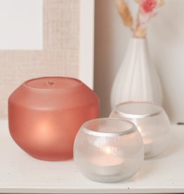 MATTE PINK TEALIGHT HOLDER