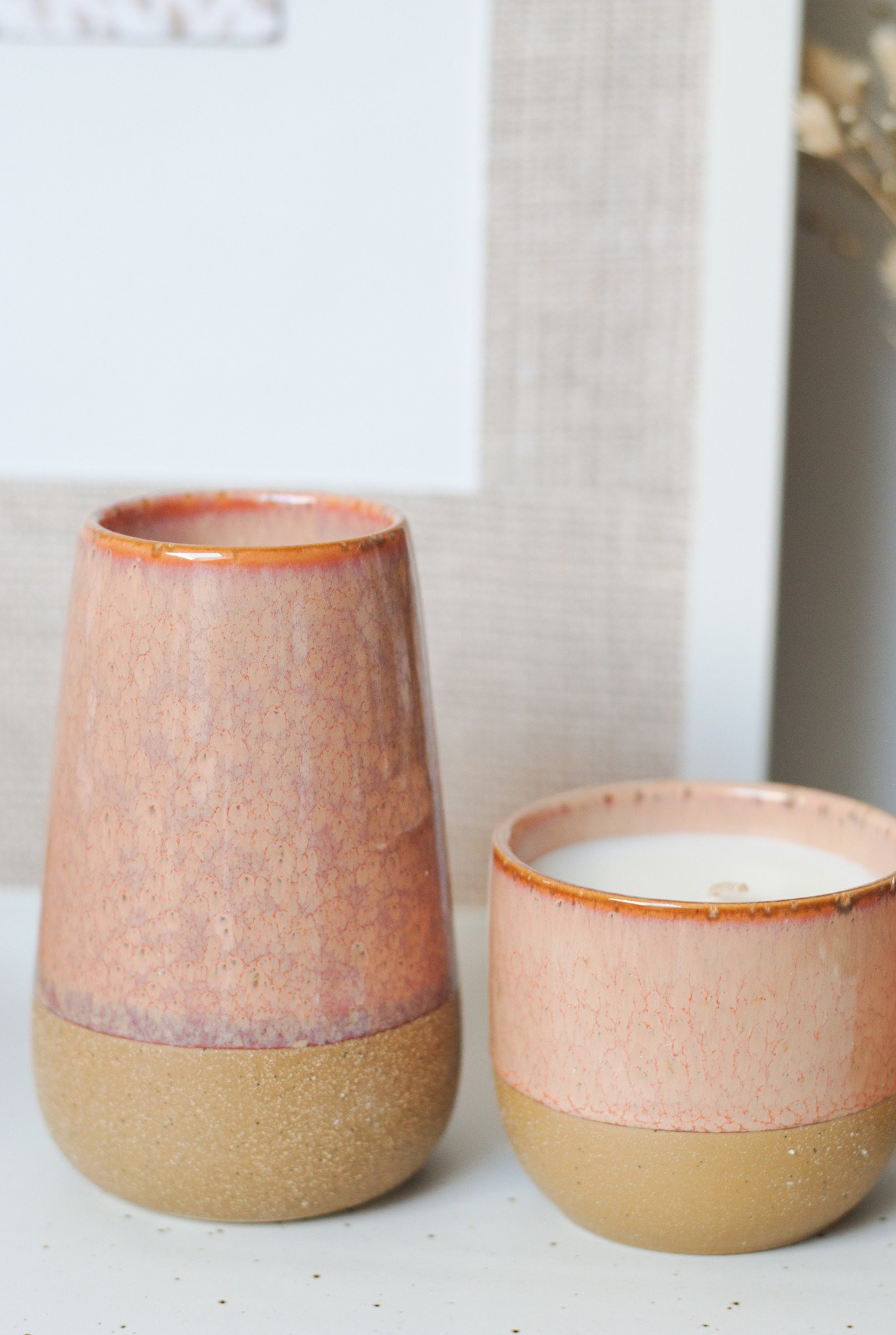 Paddywax - Kin Candle - Pink Opal & Persimmon