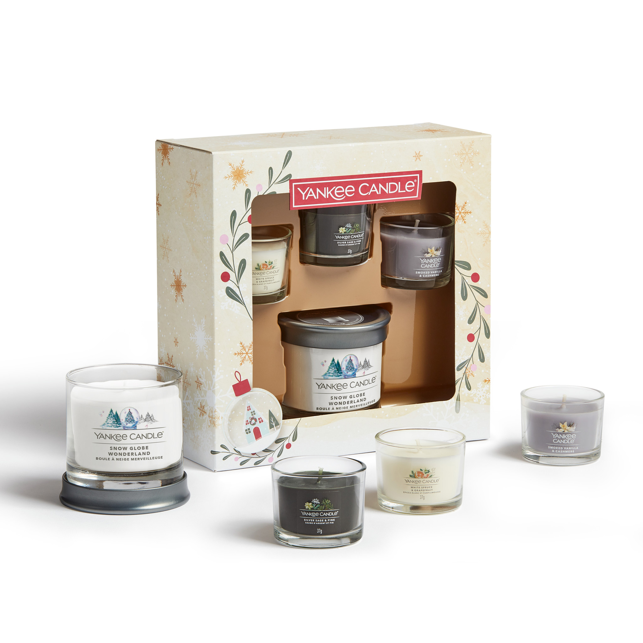 Yankee Candle - Small Tumbler & 3 Mini Jars Giftset