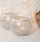 WINTER - TEALIGHT HOLDER WHITE