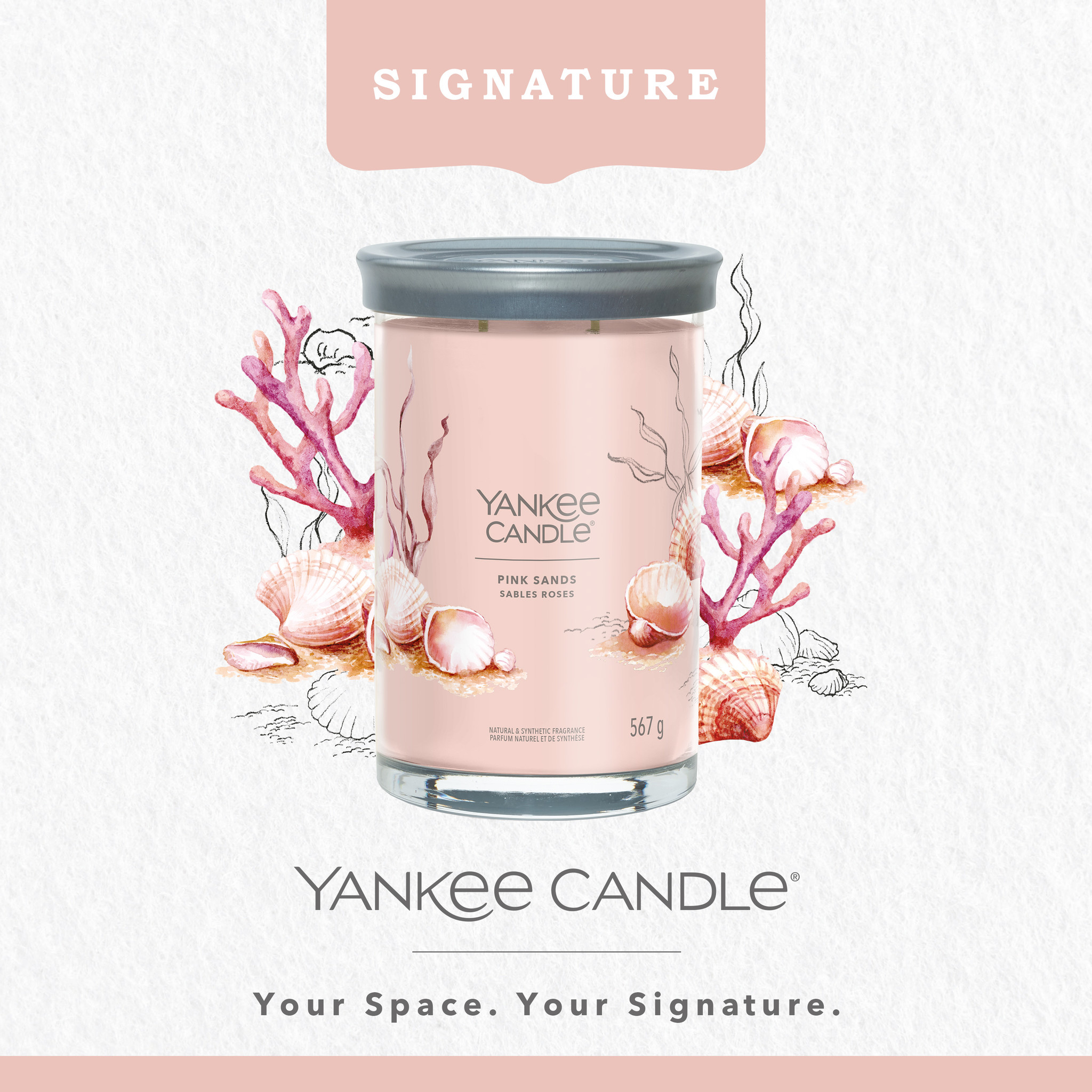 Yankee Candle - Pink Sands Signature Large Tumbler