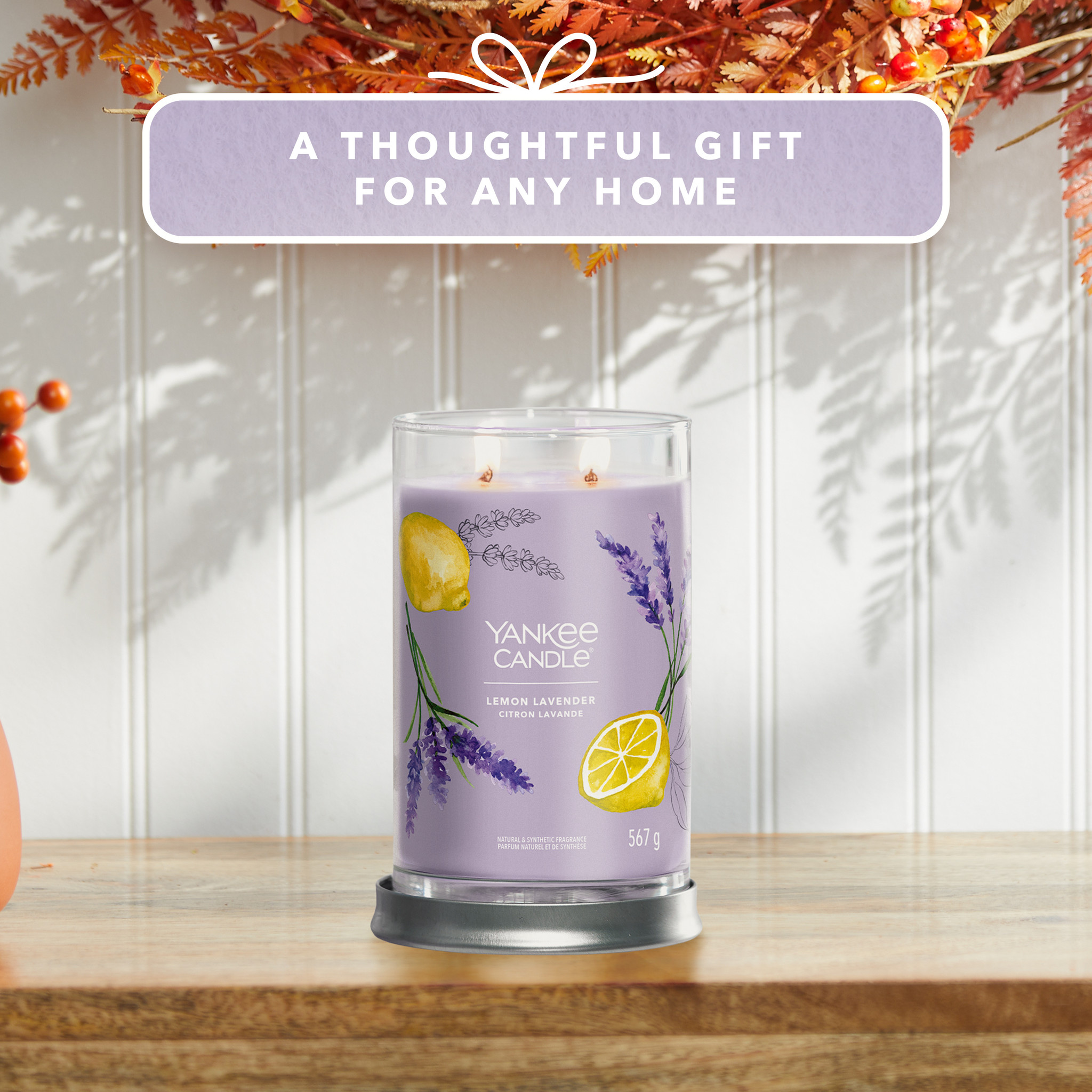 Yankee Candle Lemon Lavender Signature Large Tumbler Beauty & Bobs