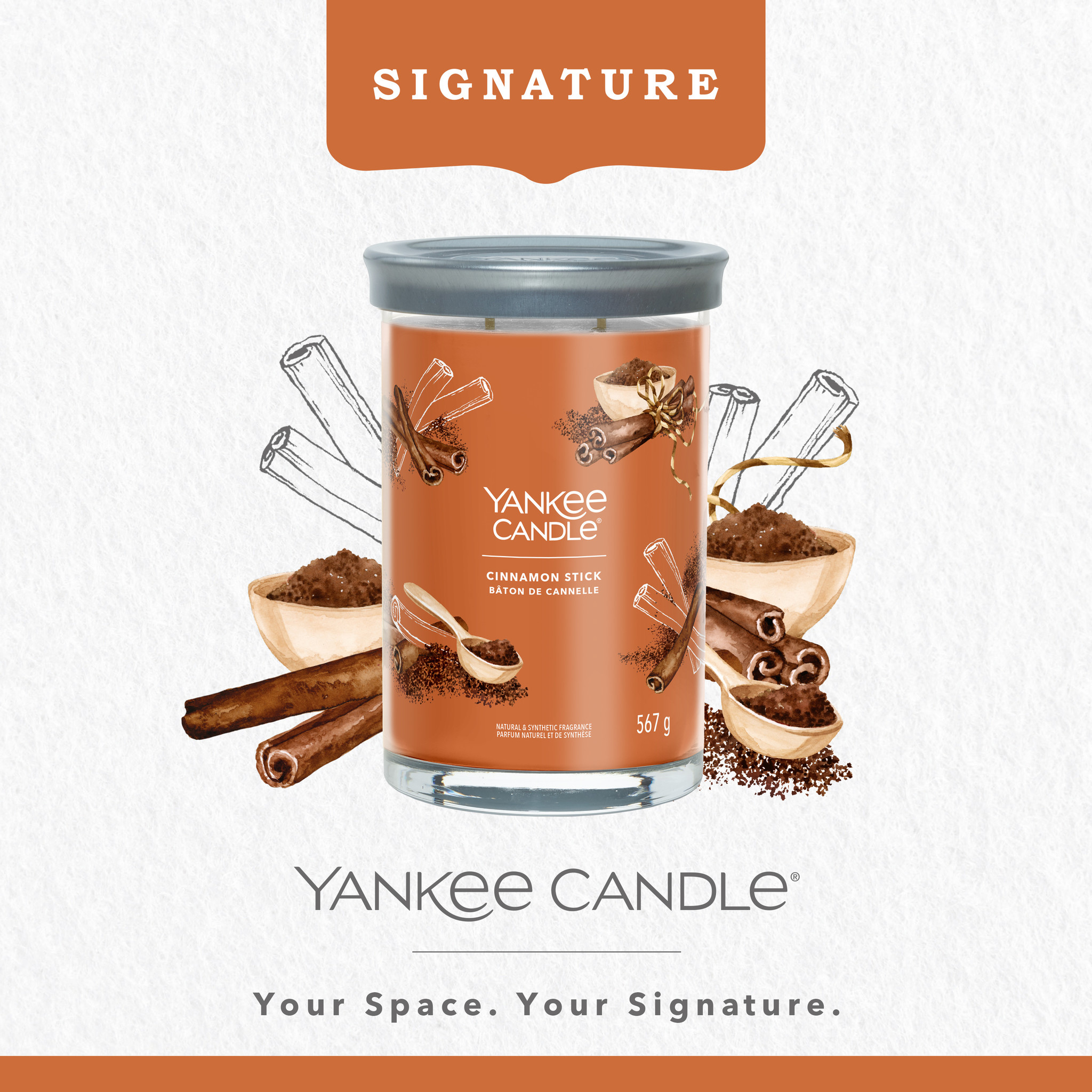 Yankee Candle - Cinnamon Stick Signature Large Tumbler