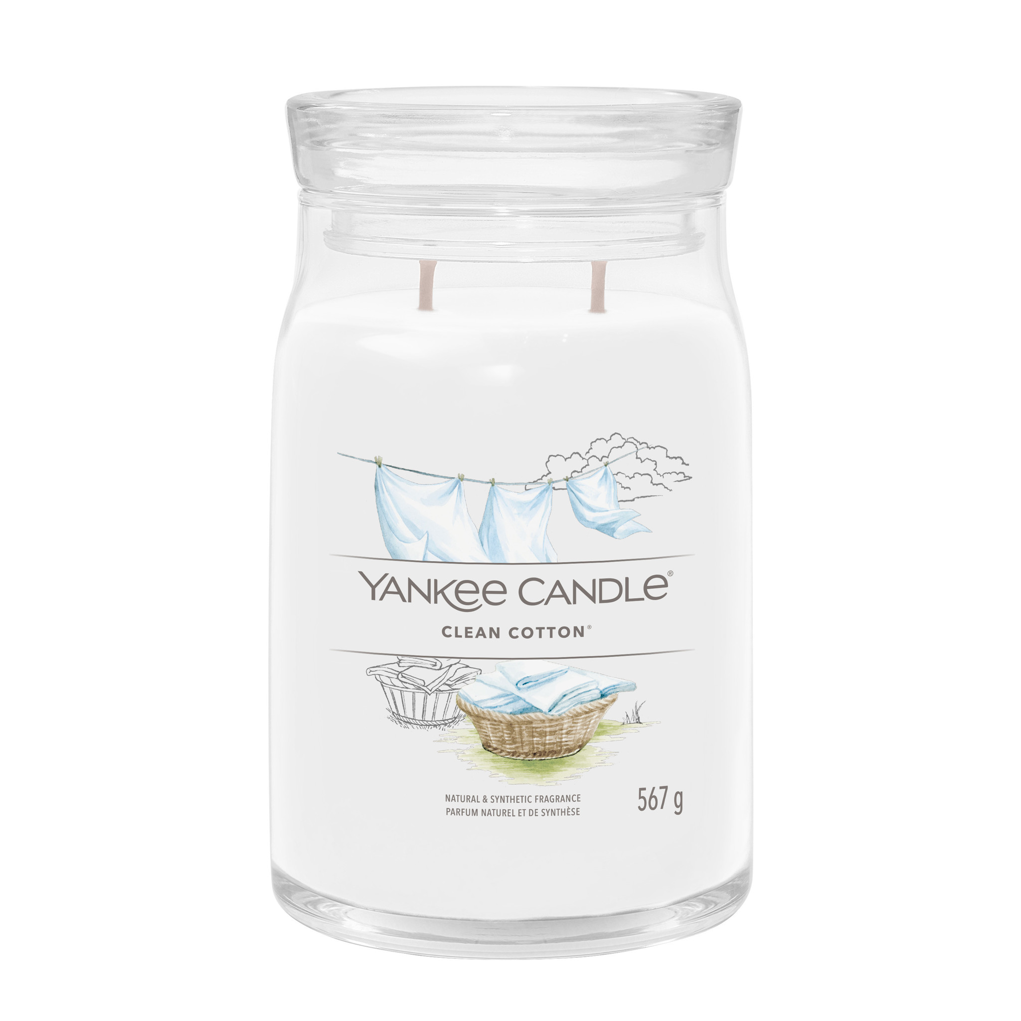 Yankee Candle - Clean Cotton Signature Large Jar