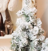 SNOWY CHRISTMAS TREE (60cm) WITH LIGHT