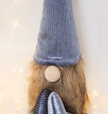 SOFT VELVET GNOME GREY - MEDIUM