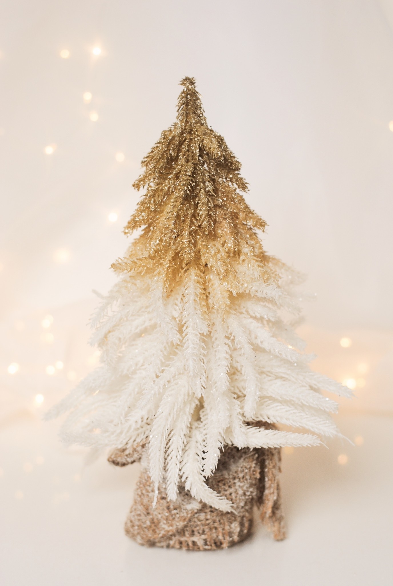 OMBRE GOLD & JUTE TREE