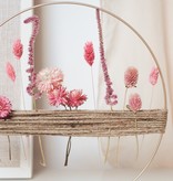 SPRING VIBES - DRIED FLOWERS CIRCLE