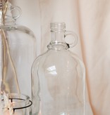 GLASS BOTTLE VASE